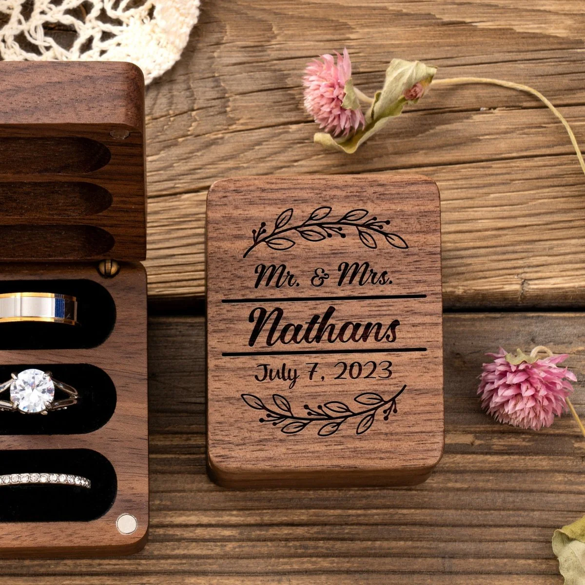 Mr & Mrs Ring Box - Image 10