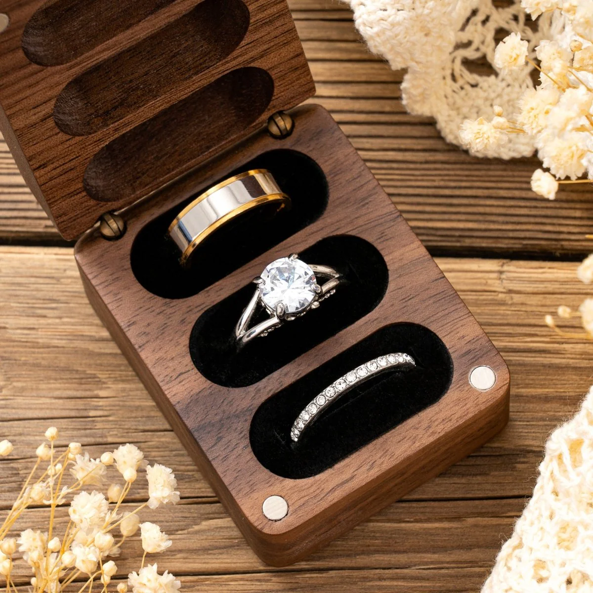 Mr & Mrs Ring Box - Image 5