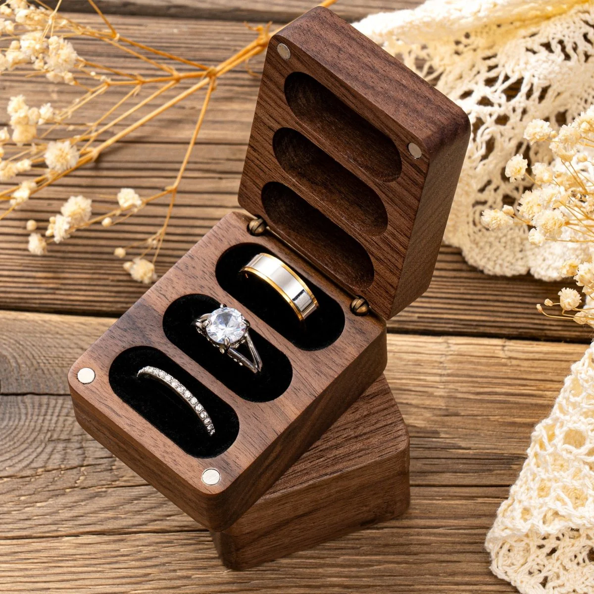 Mr & Mrs Ring Box - Image 6