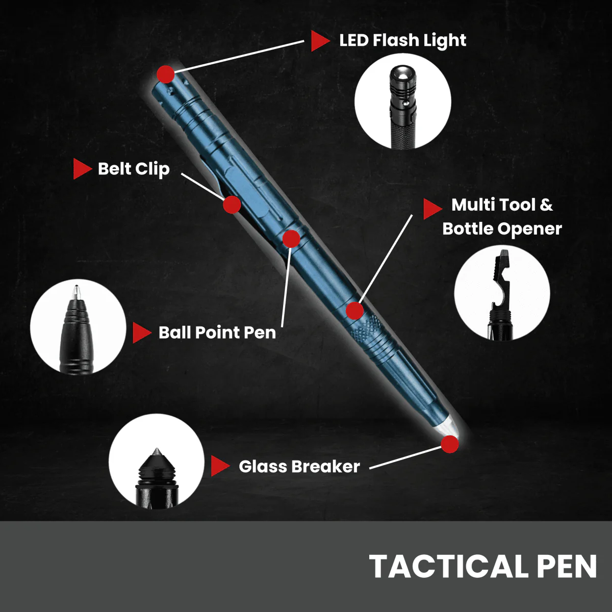 Personalized Multitool Tactical Pen - Image 2