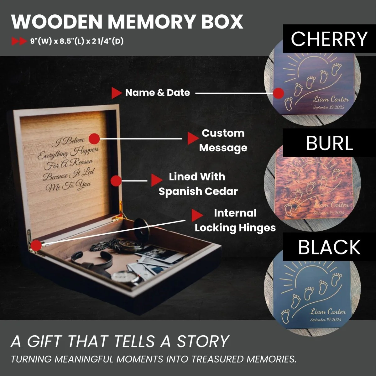 Newborn Keepsake Box - Image 2