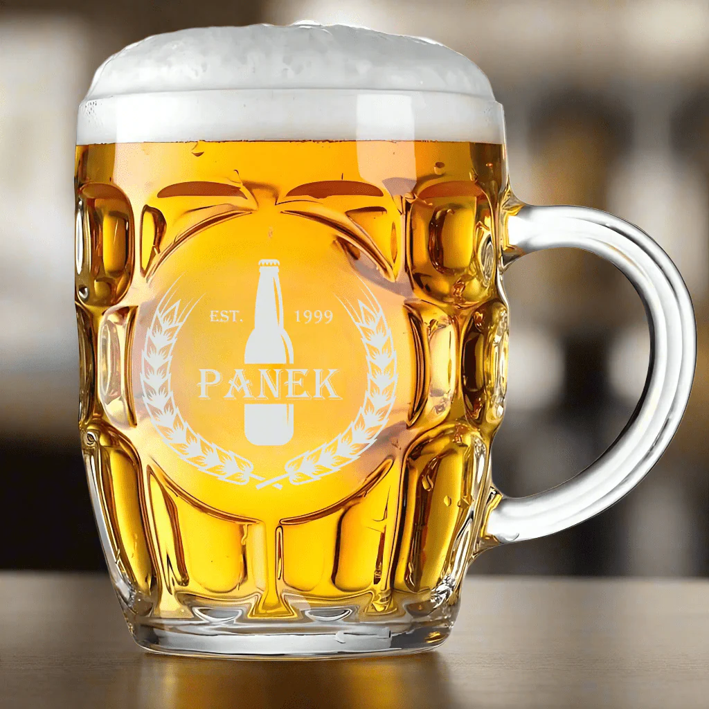 Personalized 20oz Britannia Beer Mug - Image 3