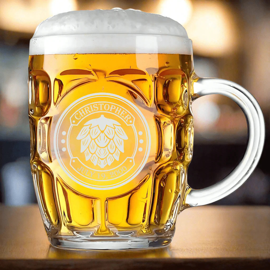 Personalized 20oz Britannia Beer Mug - Image 4