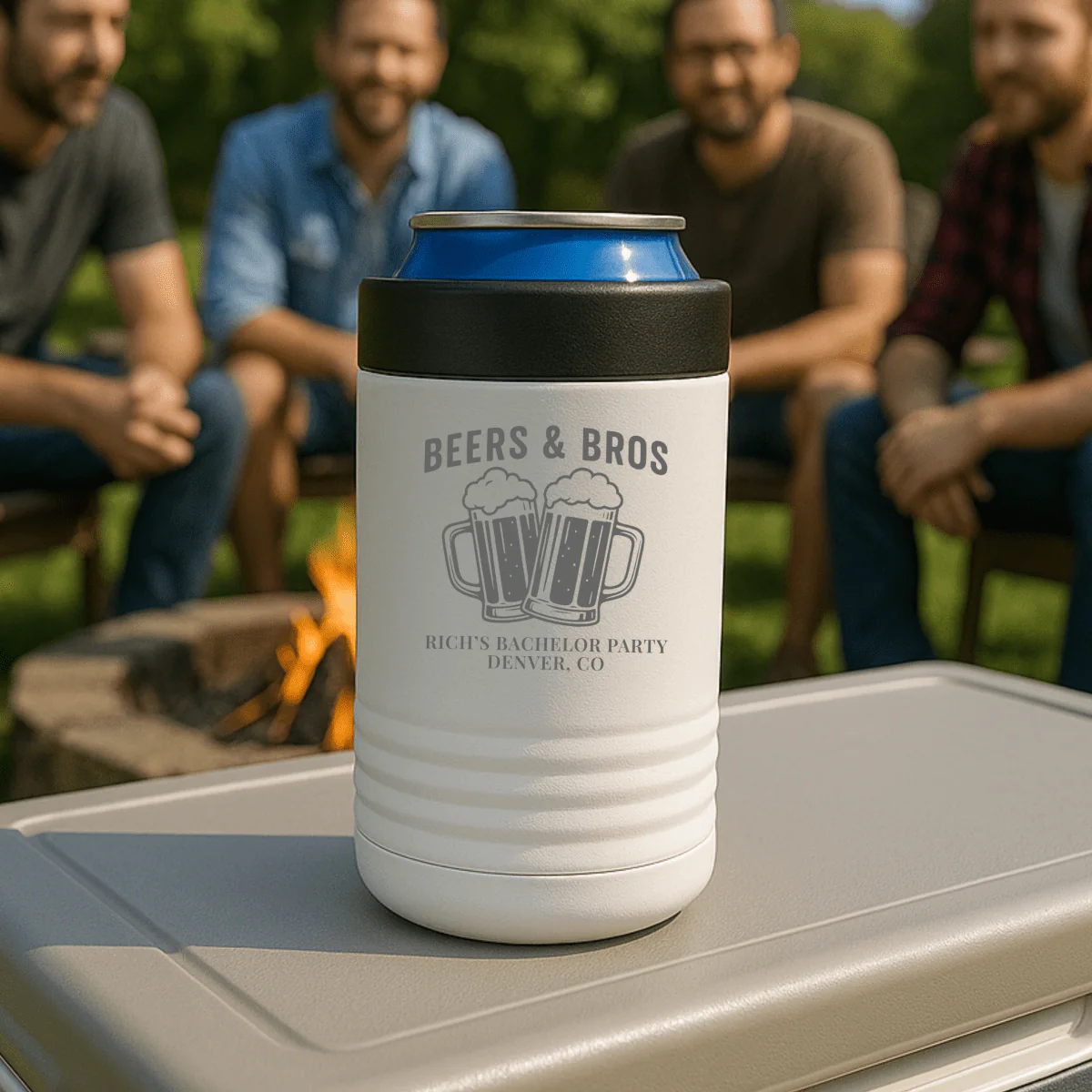Beers & Bros Bachelor Party Can Cooler - Image 4