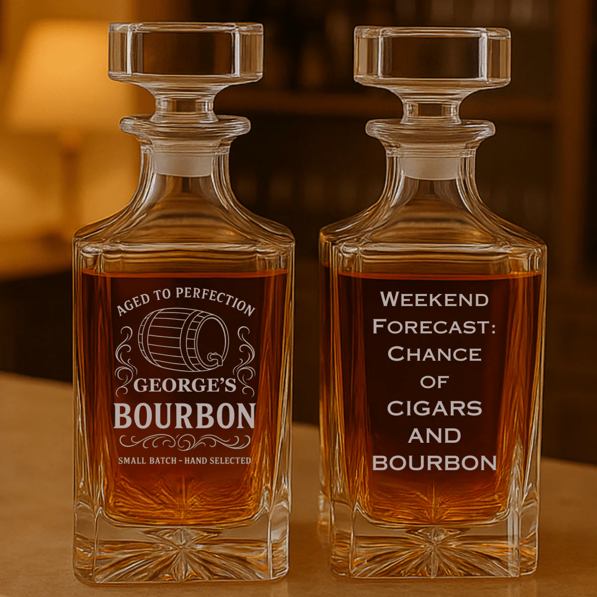 Personalized Bourbon Decanter - Image 4
