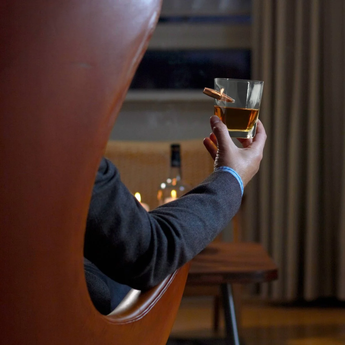 Personalized Bullet Whiskey Glass - Image 4