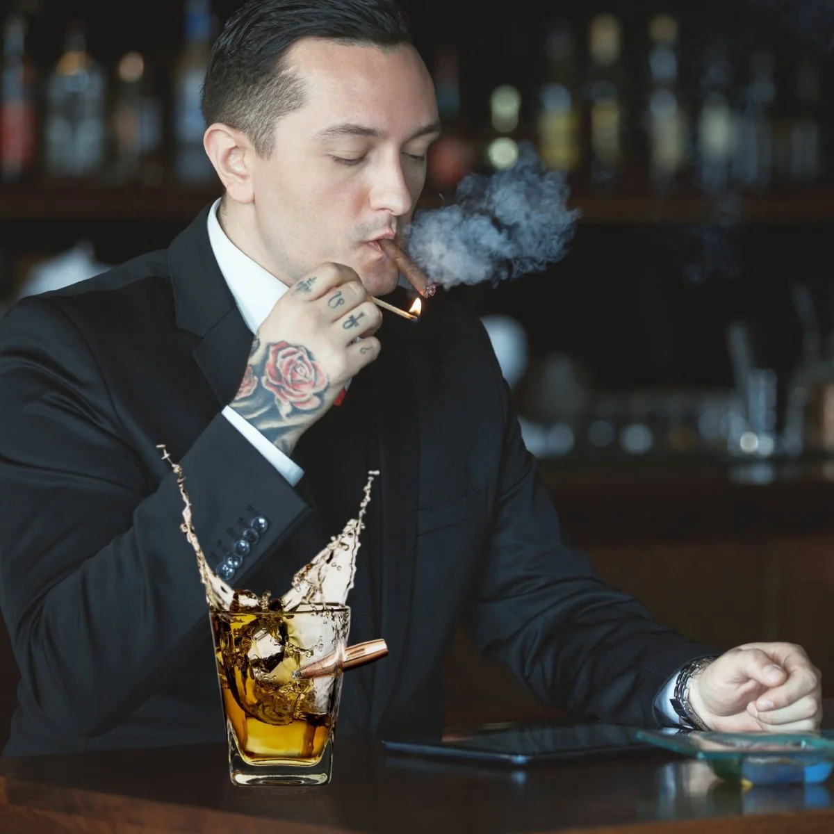 Personalized Bullet Whiskey Glass - Image 6