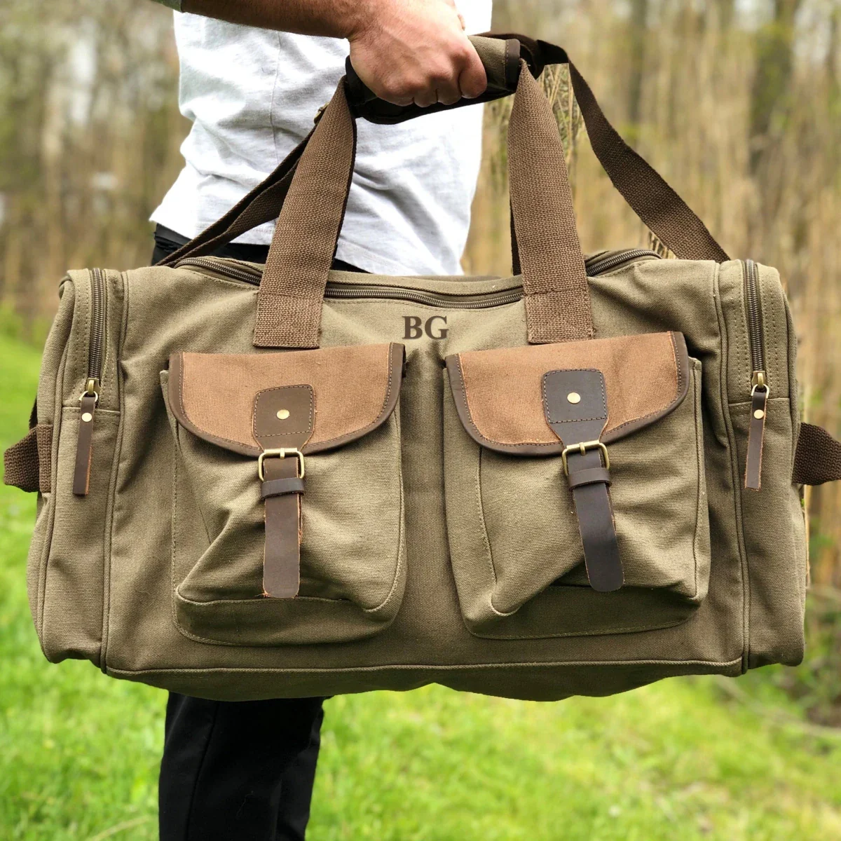 Personalized Canvas Carry-On Bag