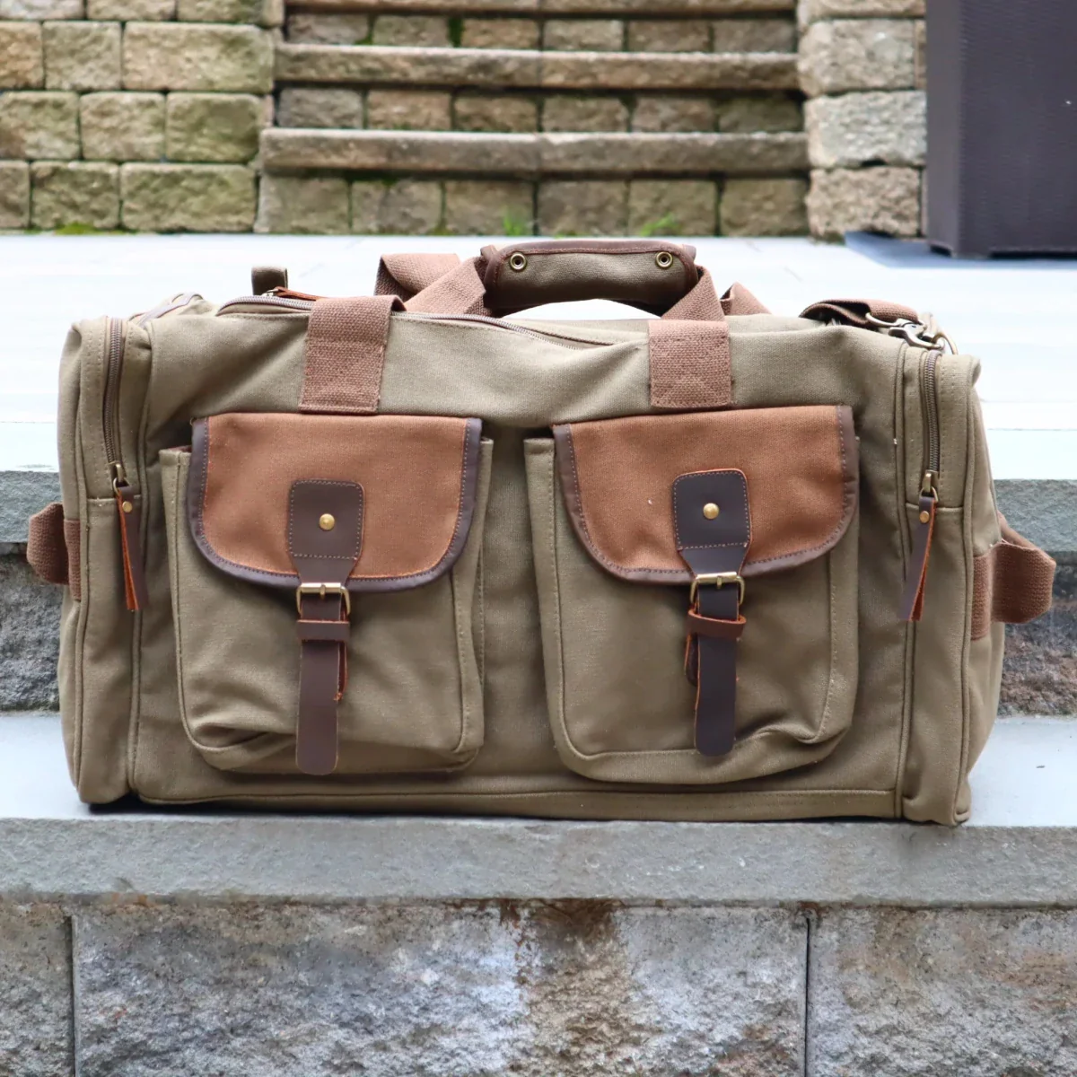 Personalized Canvas Carry-On Bag - Image 3