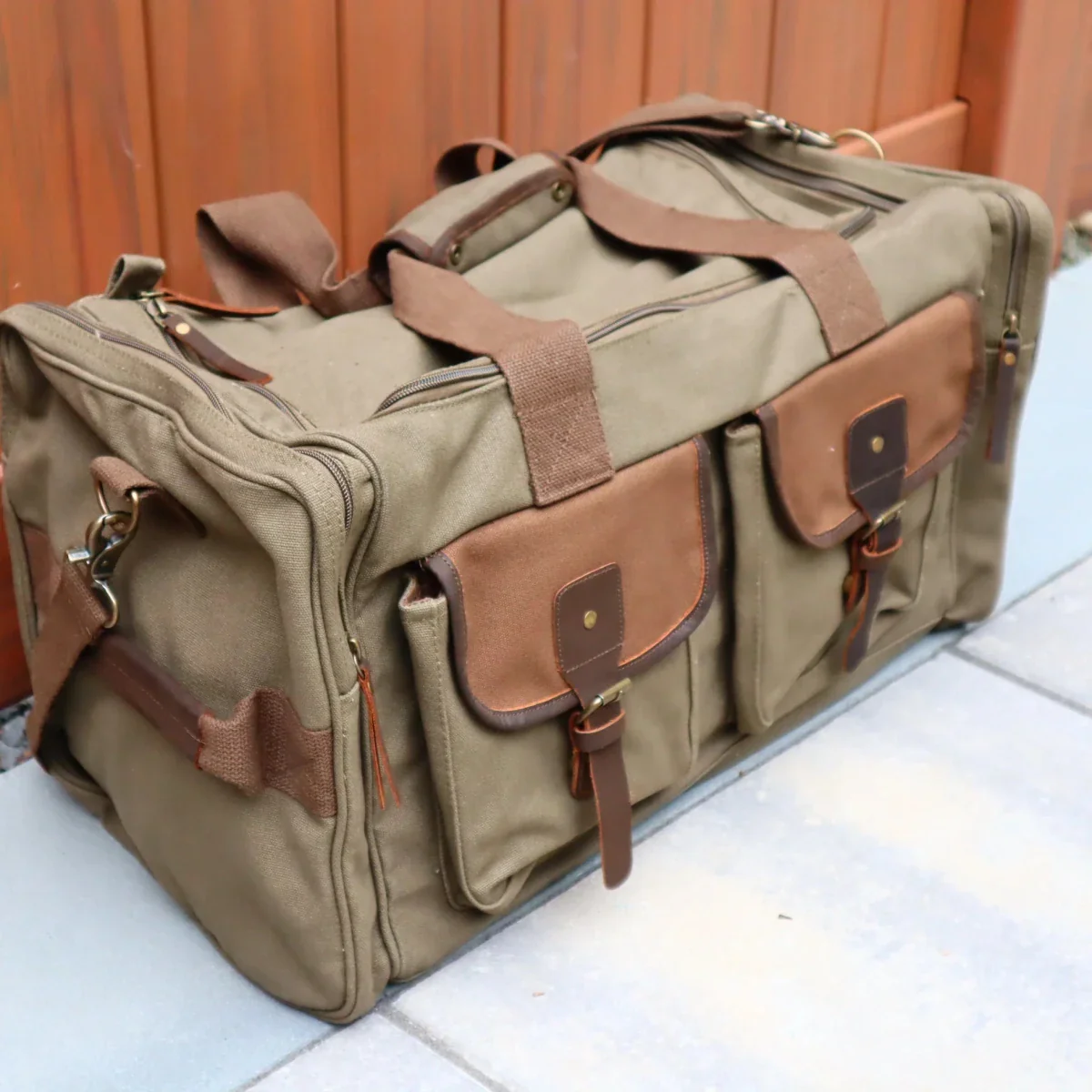 Personalized Canvas Carry-On Bag - Image 4