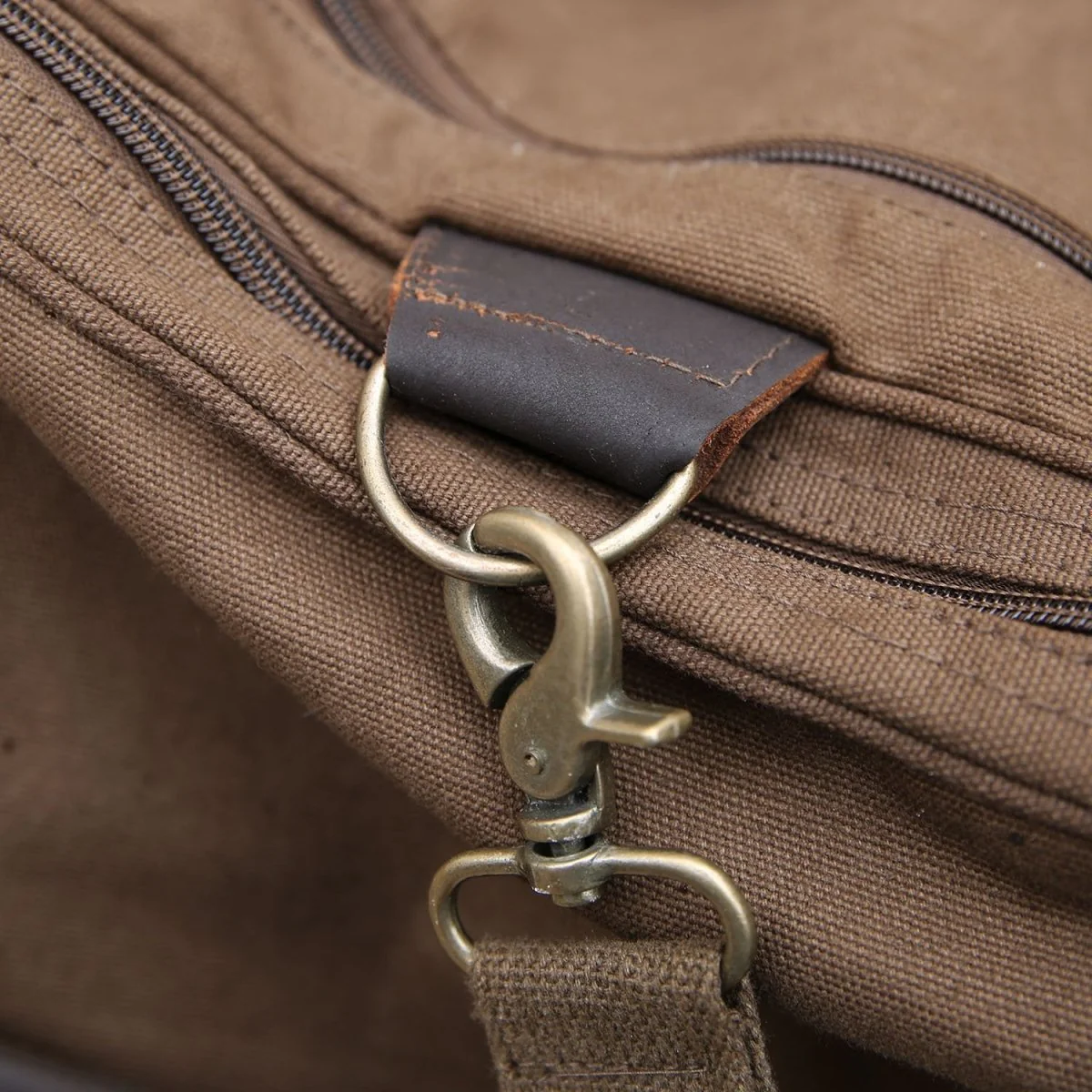 Voyager Monogrammed Duffle Bag - Image 9