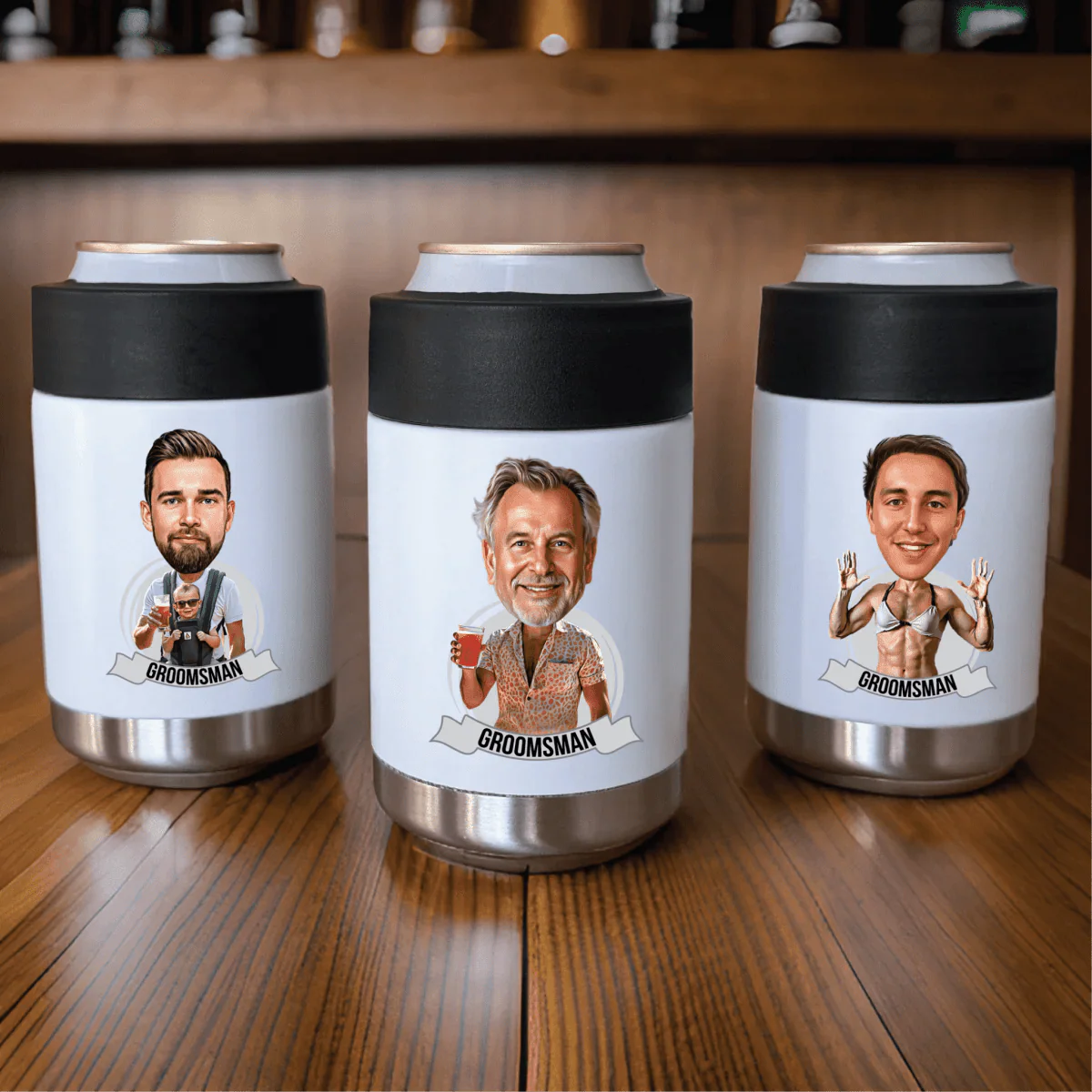 Custom Caricature Koozies - Image 11