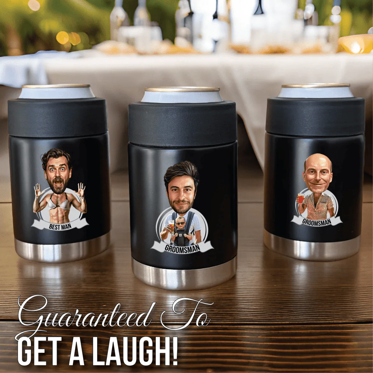 Custom Caricature Koozies - Image 2