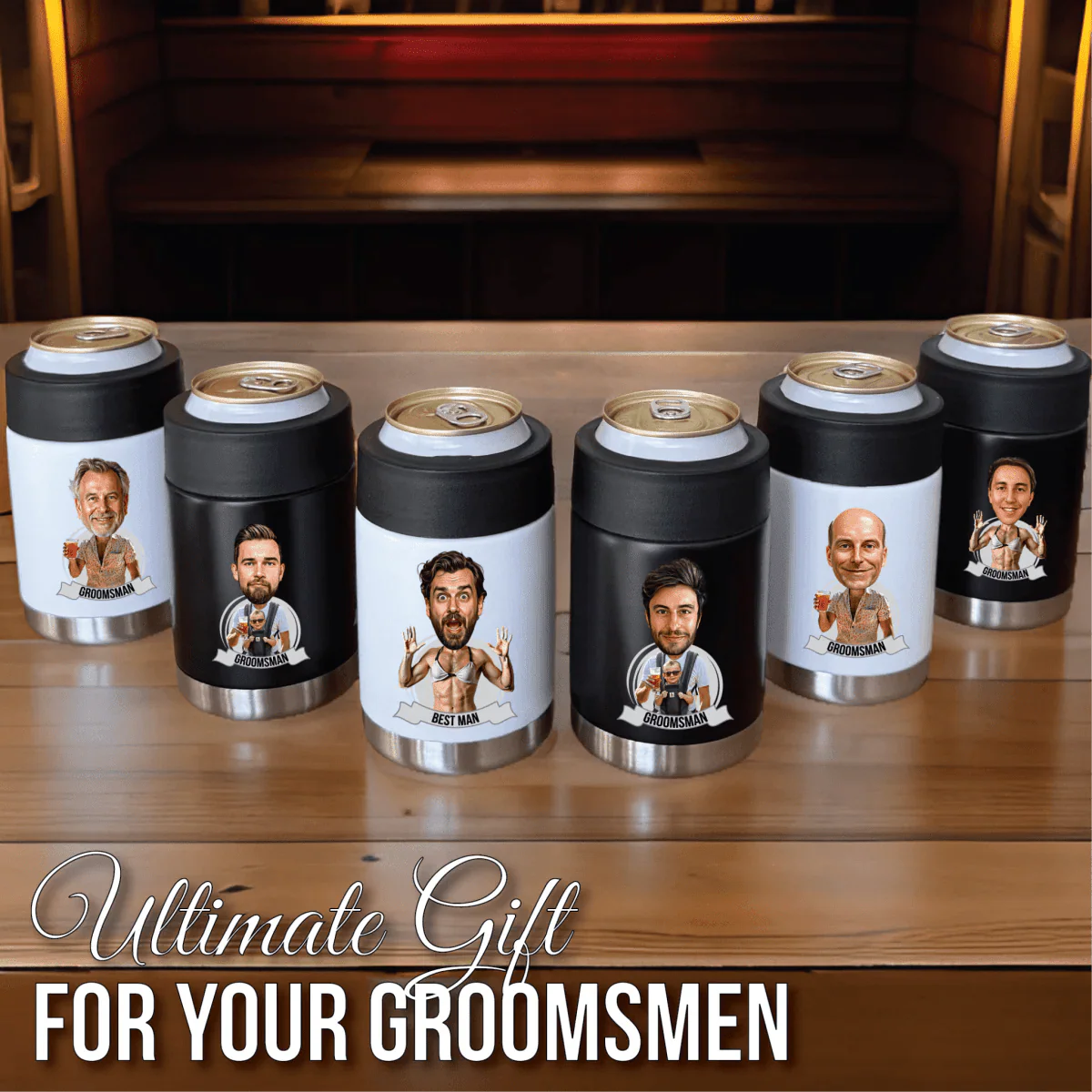 Custom Caricature Koozies - Image 3