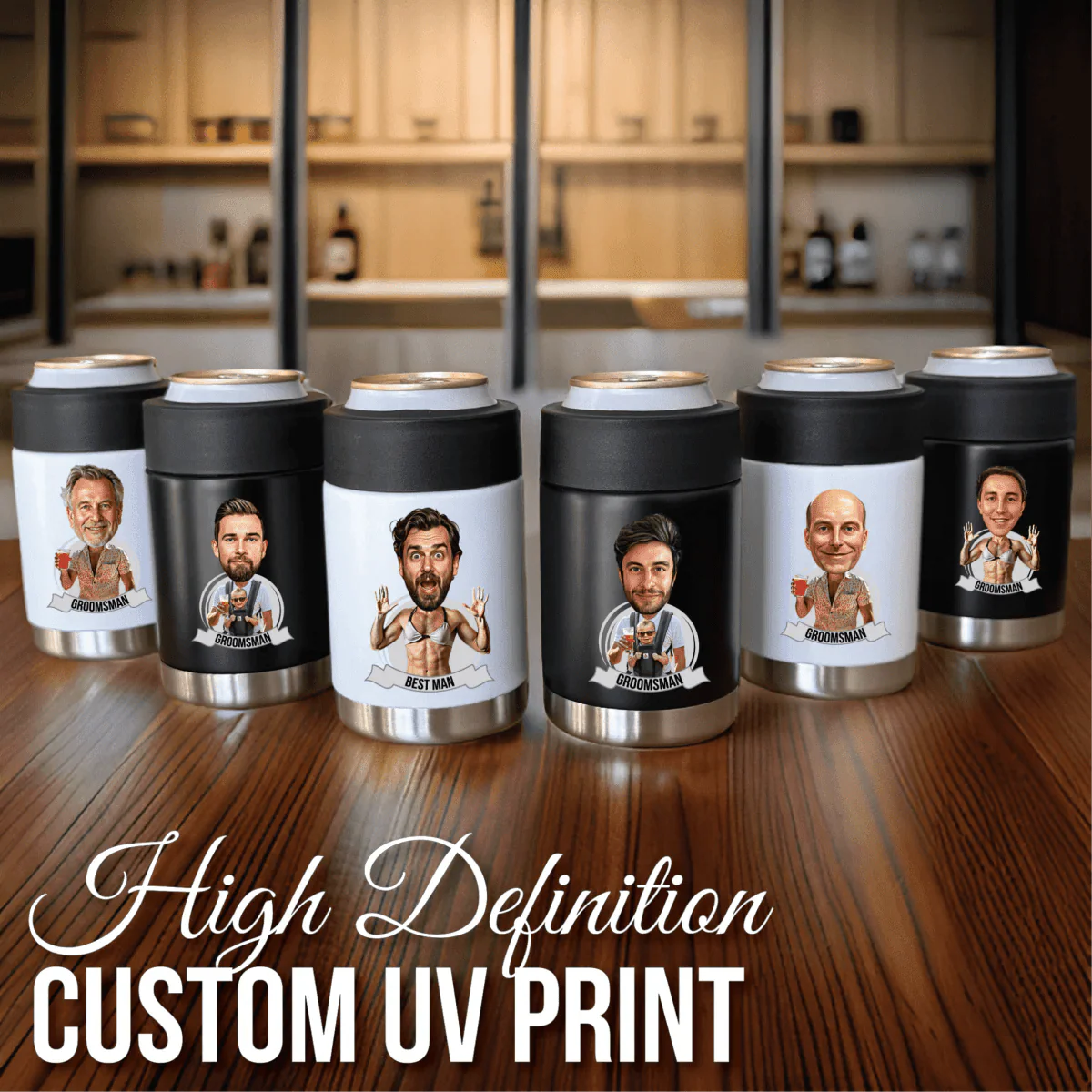 Custom Caricature Koozies - Image 4