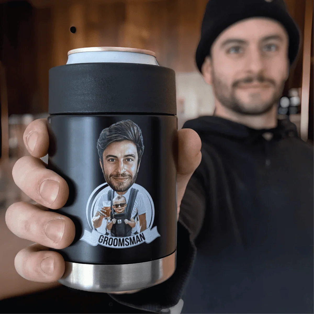 Custom Caricature Koozies - Image 7