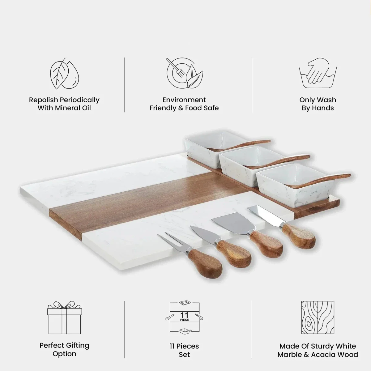 Personalized Marble Serving Board - Image 2