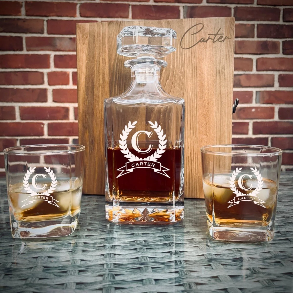 Personalized Decanter Box Set - Image 14