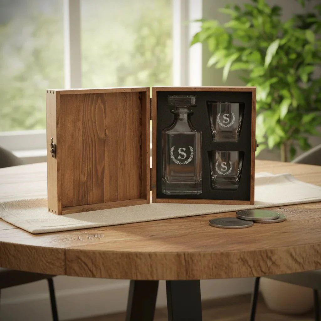 Personalized Decanter Box Set - Image 6