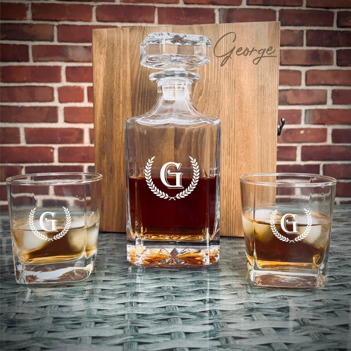 Personalized Decanter Box Set - Image 8