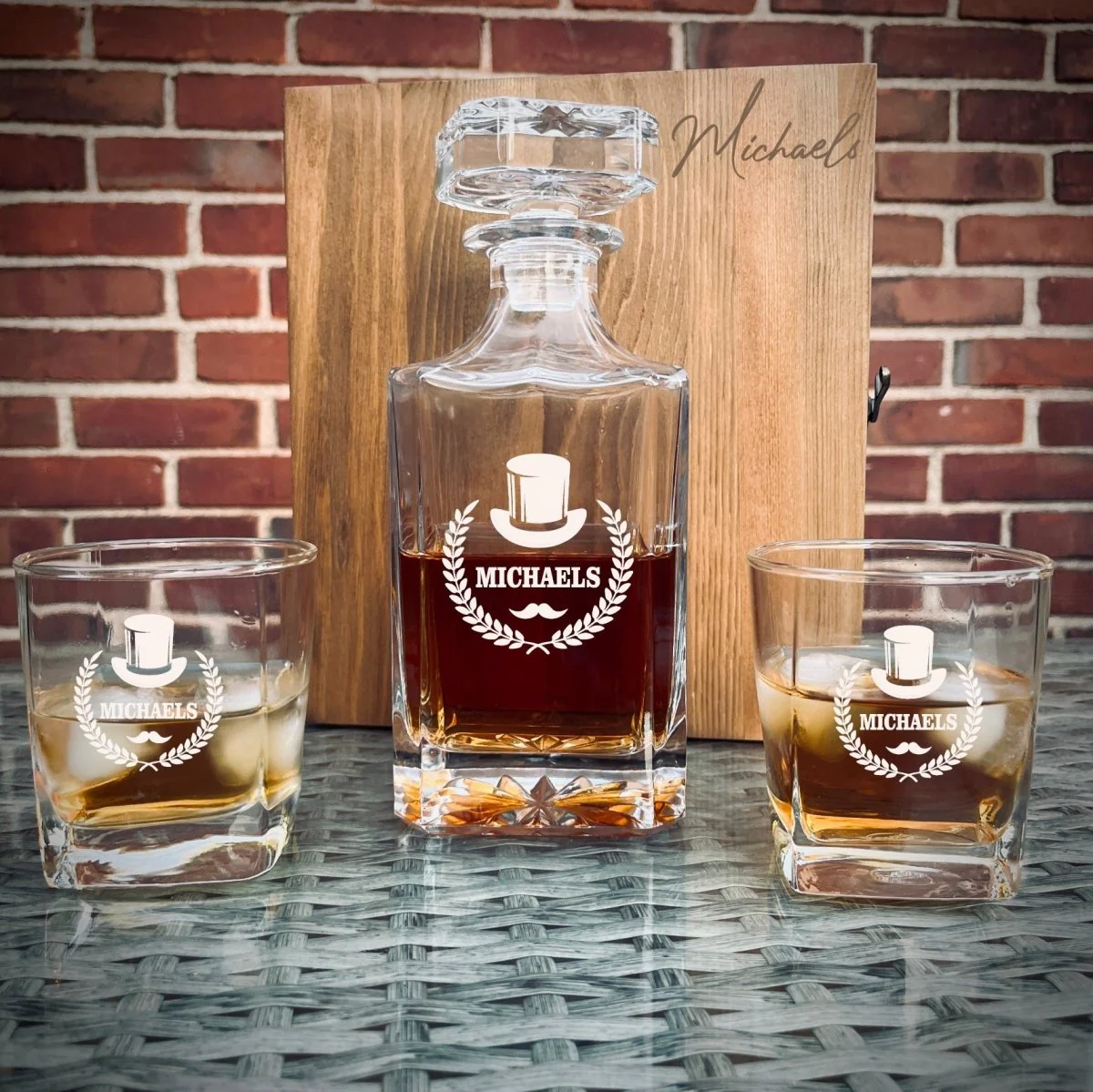 Personalized Decanter Box Set - Image 9