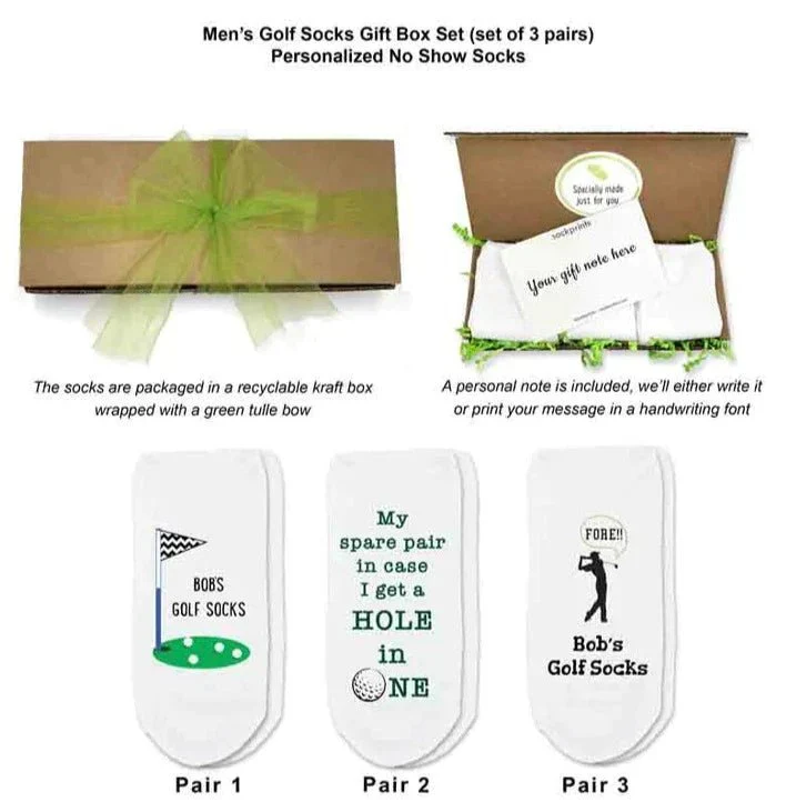 Personalized Golf Socks - Image 3