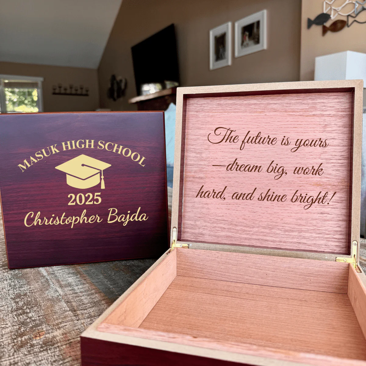 Personalized Graduation Keepsake Box - Image 9