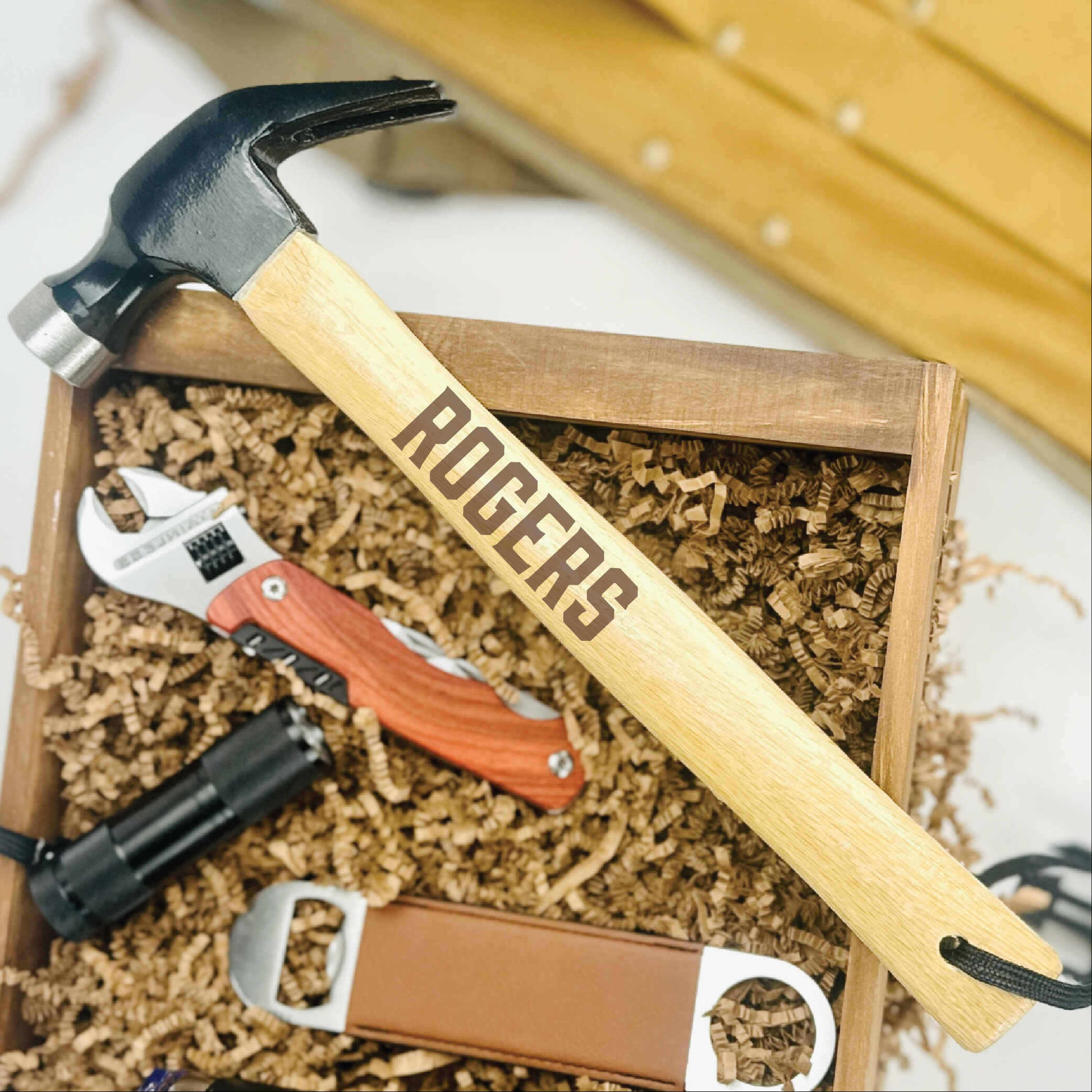Personalized Handyman Gift Basket - Image 3