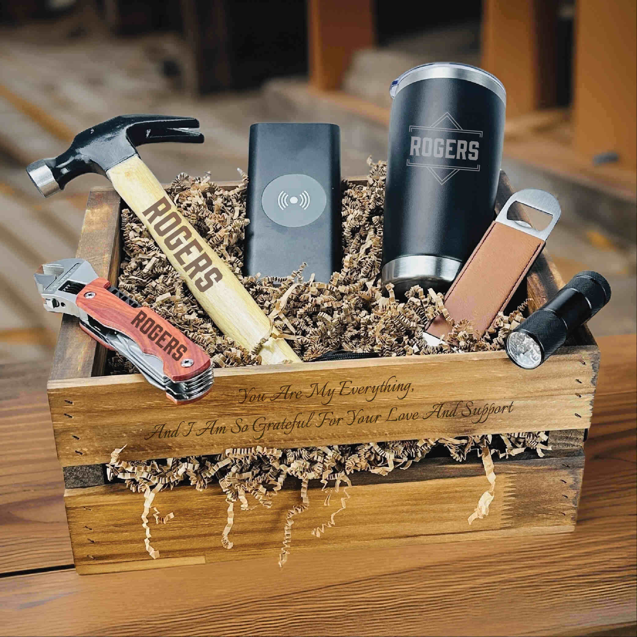 Personalized Handyman Gift Basket - Image 7