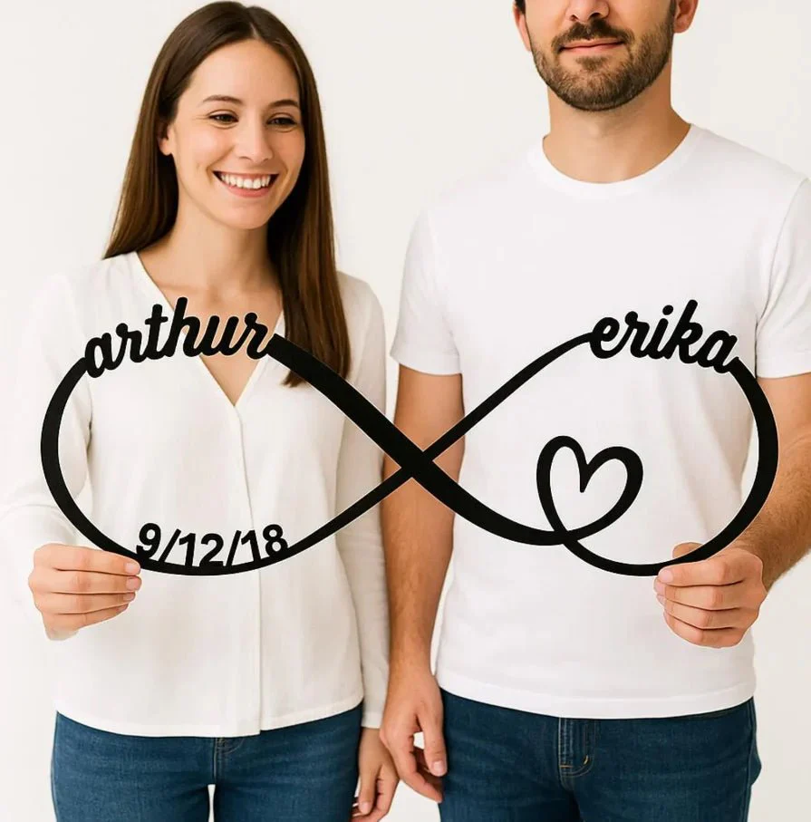 Personalized Infinity Anniversary Sign - Image 3