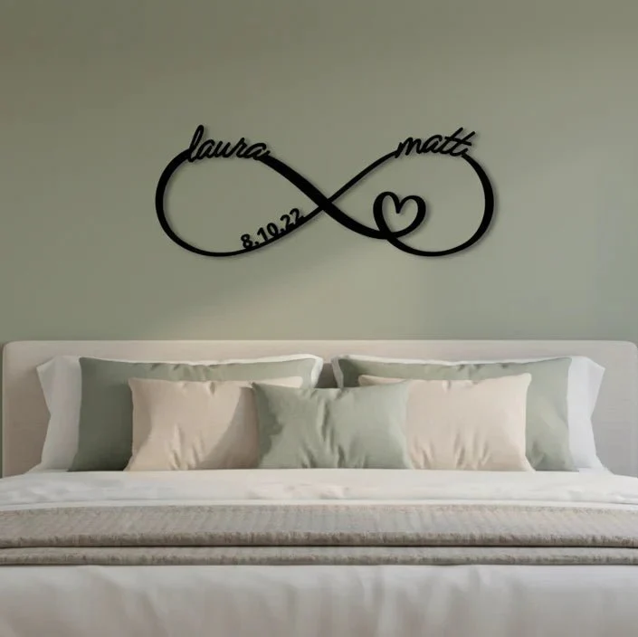 Personalized Infinity Anniversary Sign - Image 8