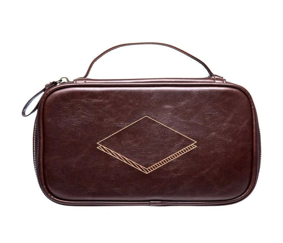 Leather Shaving Bag - Image 6