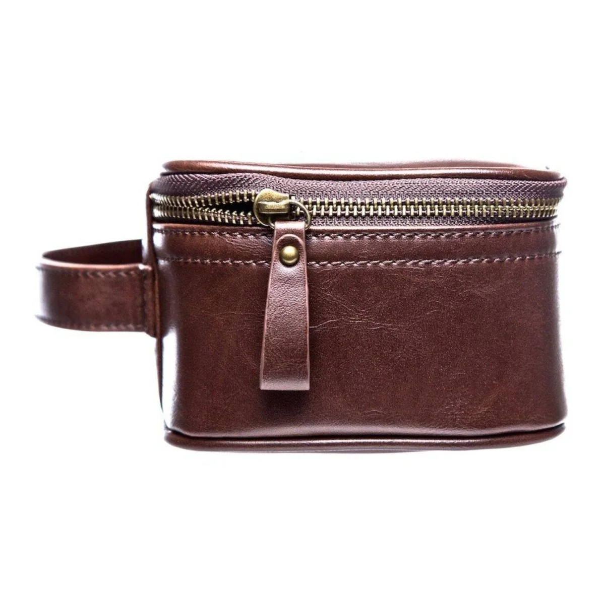 Leather Shaving Bag - Image 7