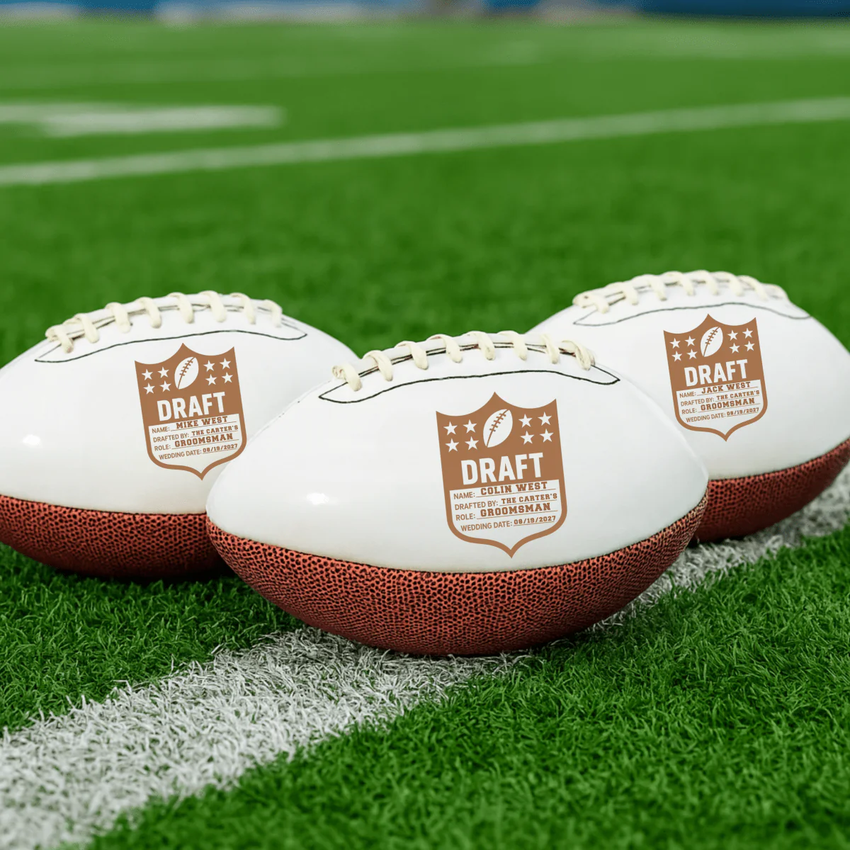 Hall of Fame Personalized Football - Image 2