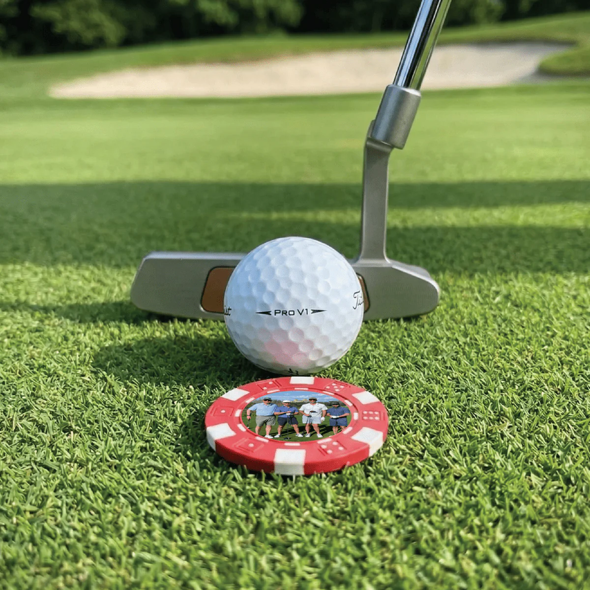 Custom Photo Poker Chip Ball Marker - Image 3