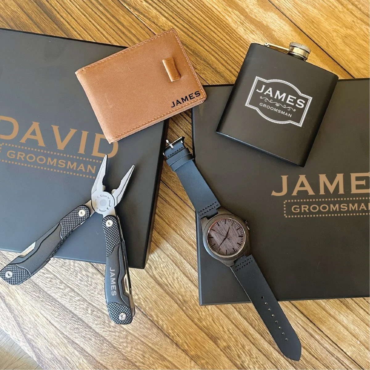 Personalized Premier Groomsman Gift Box Set - Image 14