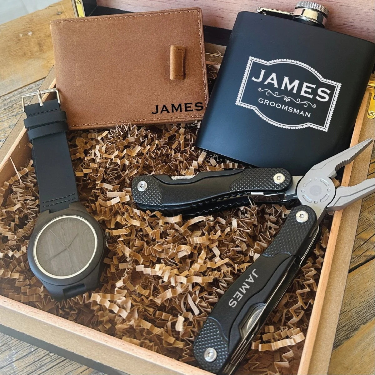 Personalized Premier Groomsman Gift Box Set - Image 18