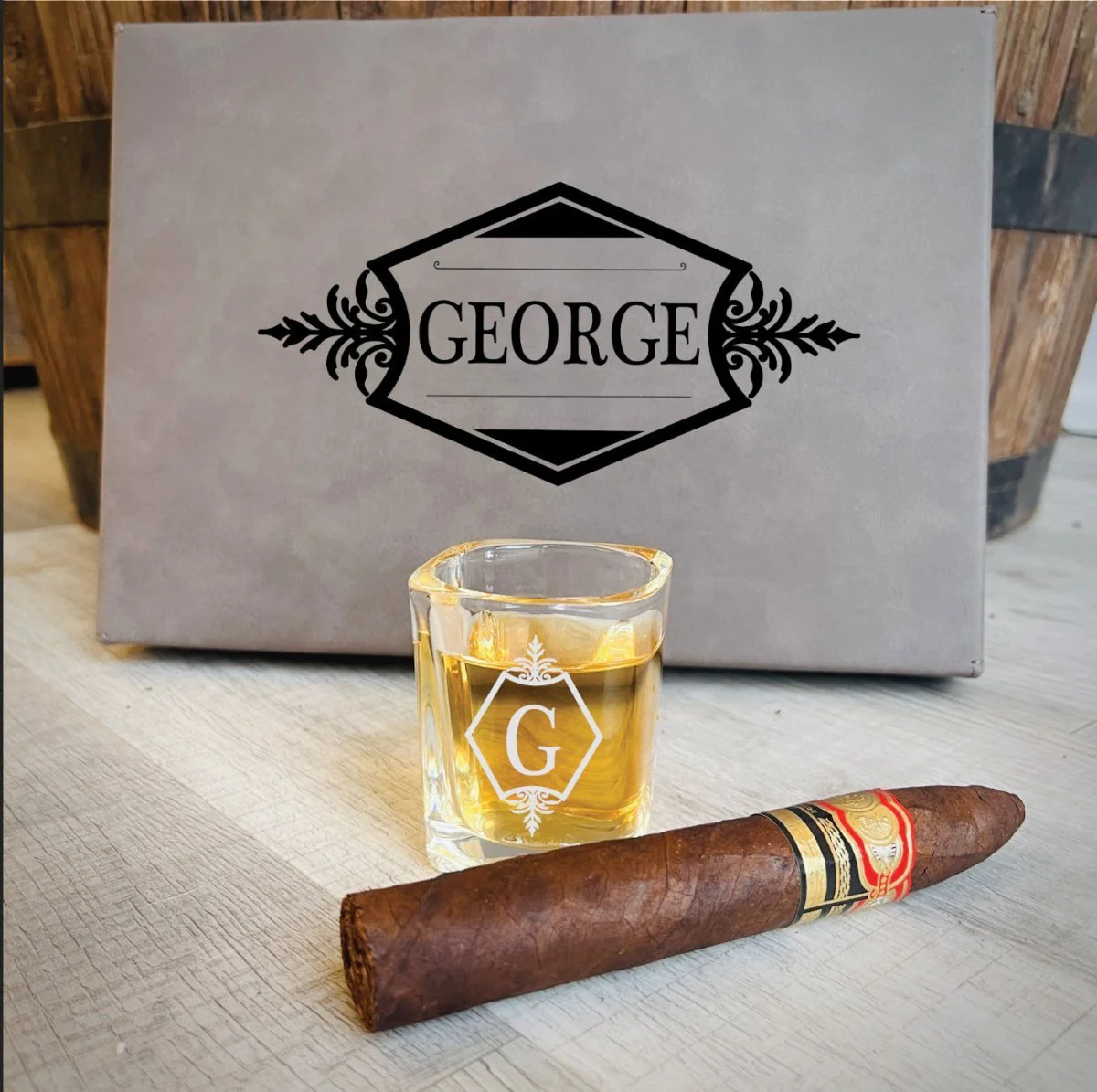 Personalized Shot Glass Set - Image 2