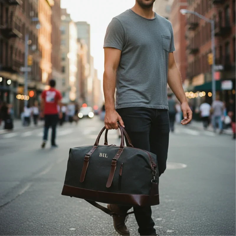 Workhorse Monogrammed Weekender Bag - Image 11