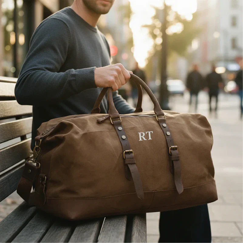 Workhorse Monogrammed Weekender Bag - Image 12