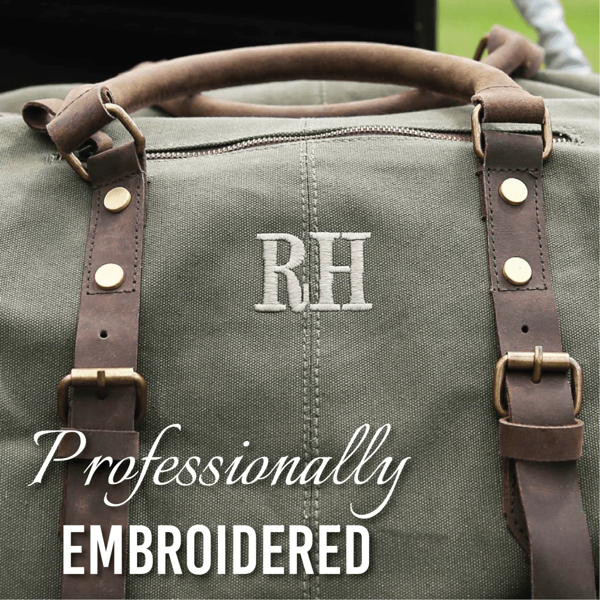 Workhorse Monogrammed Weekender Bag - Image 4