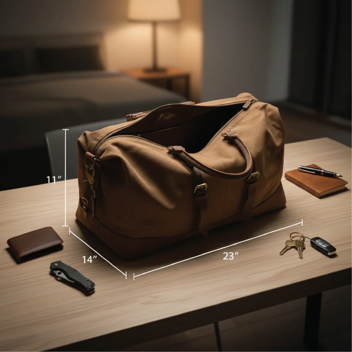 Workhorse Monogrammed Weekender Bag - Image 7