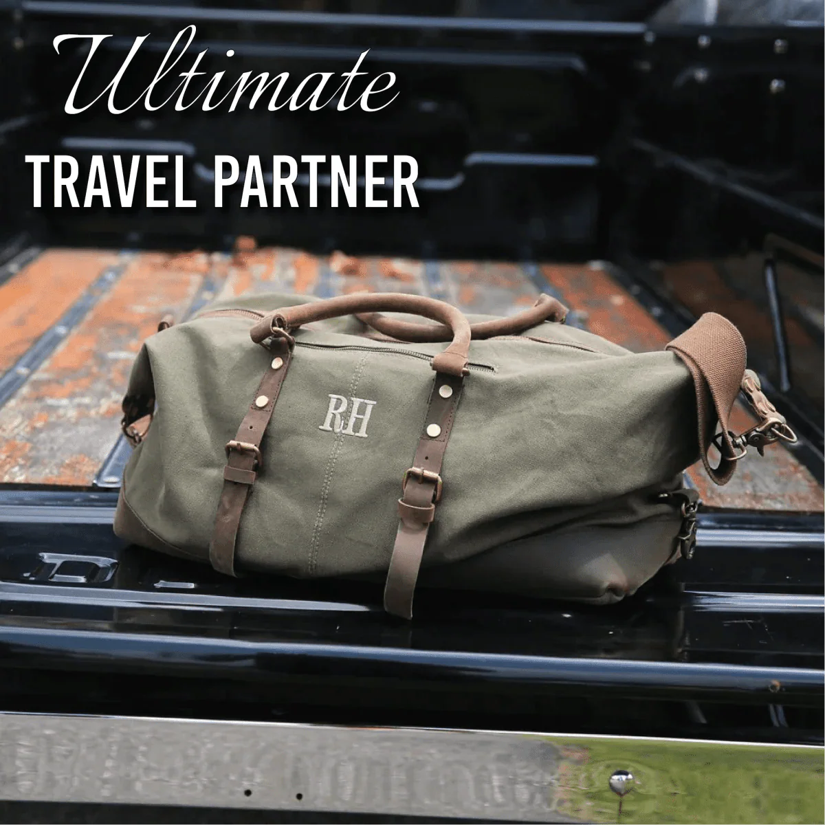 Workhorse Monogrammed Weekender Bag - Image 8