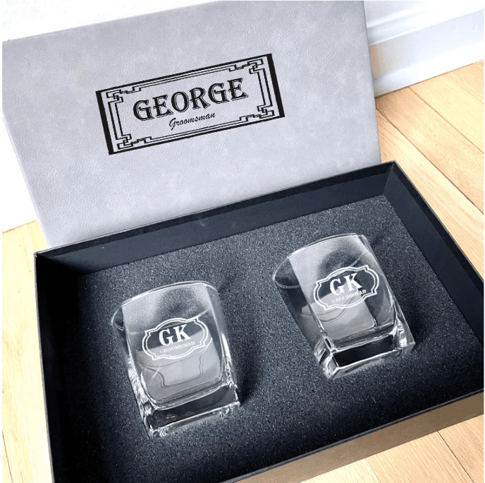 Personalized Whiskey Glass Box Set - Image 4
