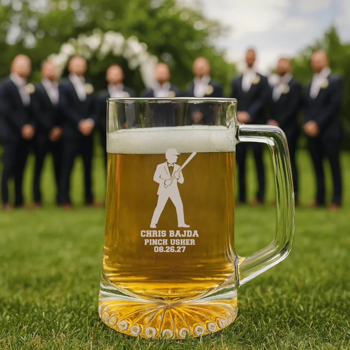 Pinch Hitter Groomsmen Mug - Image 2