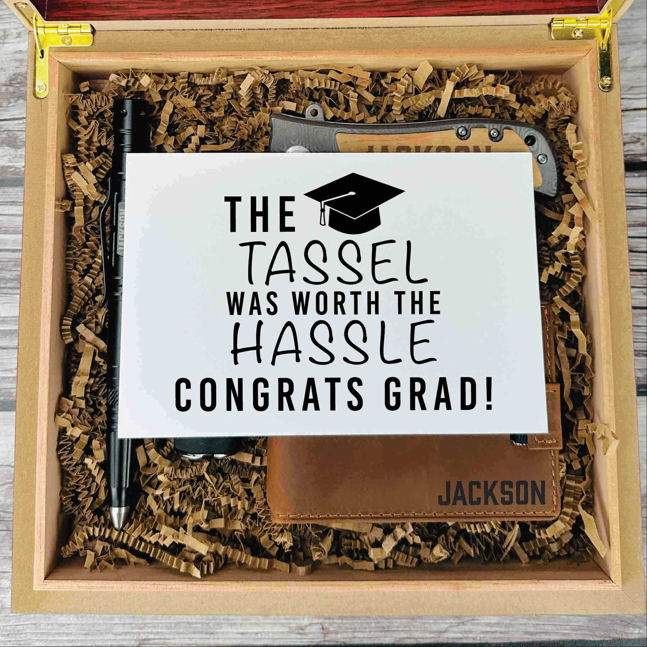 Prestige Scholar Personalized Graduation Gift Set - Image 4