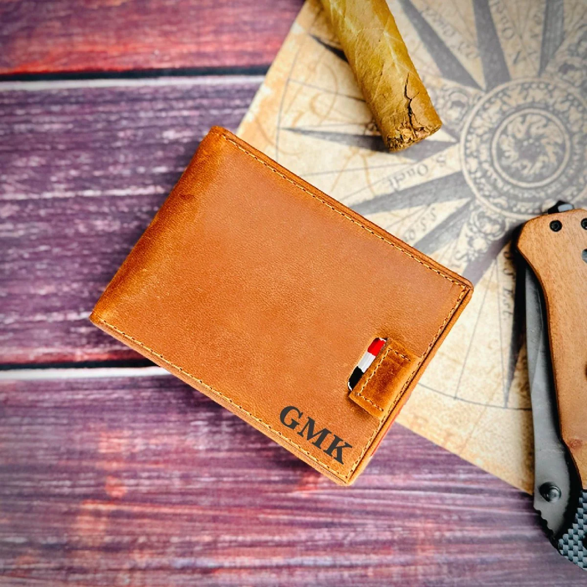 QuickFold Leather Wallet - Image 2