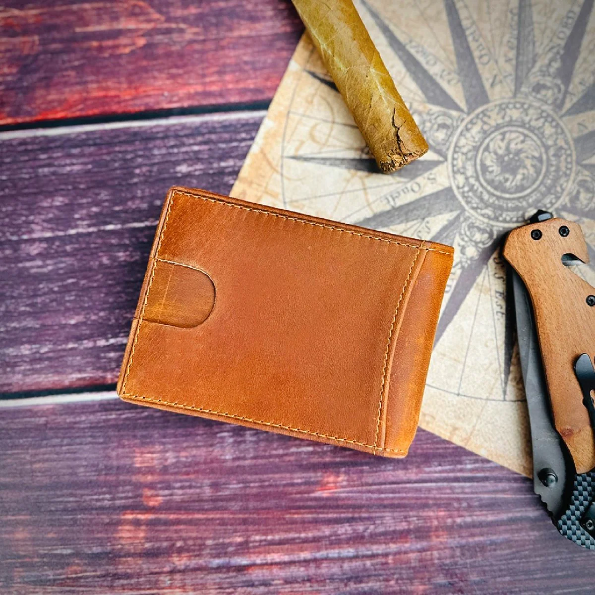 QuickFold Leather Wallet - Image 6