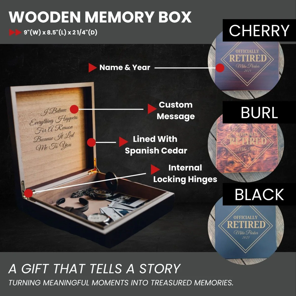 Retirement Keepsake Box - Image 2