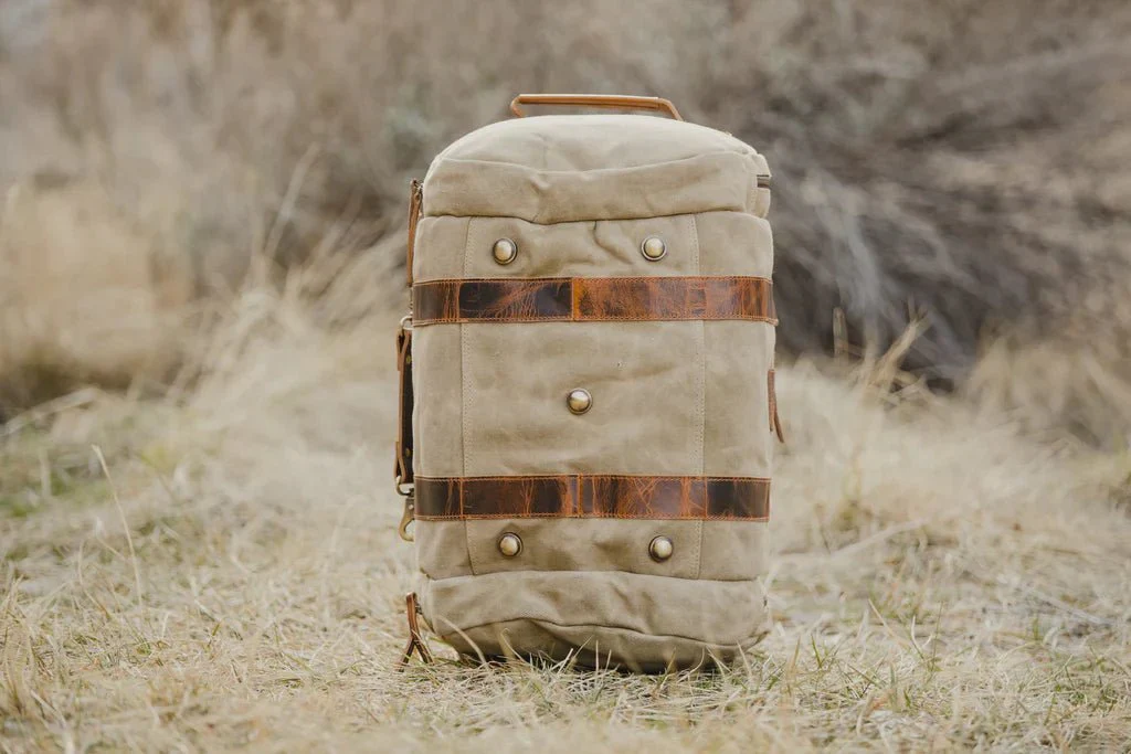 Rugged Personalized Excursion Canvas Duffle Bag - Image 12